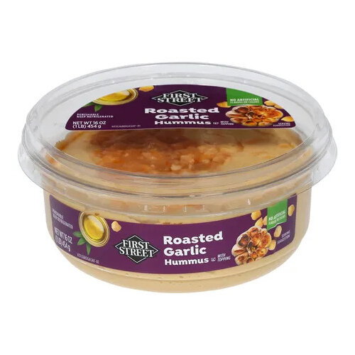 First Street Hummus, Roasted Garlic